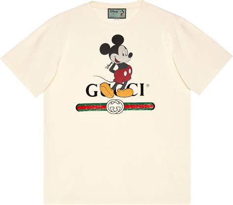 gucci x disney t-shirt mickey mouse